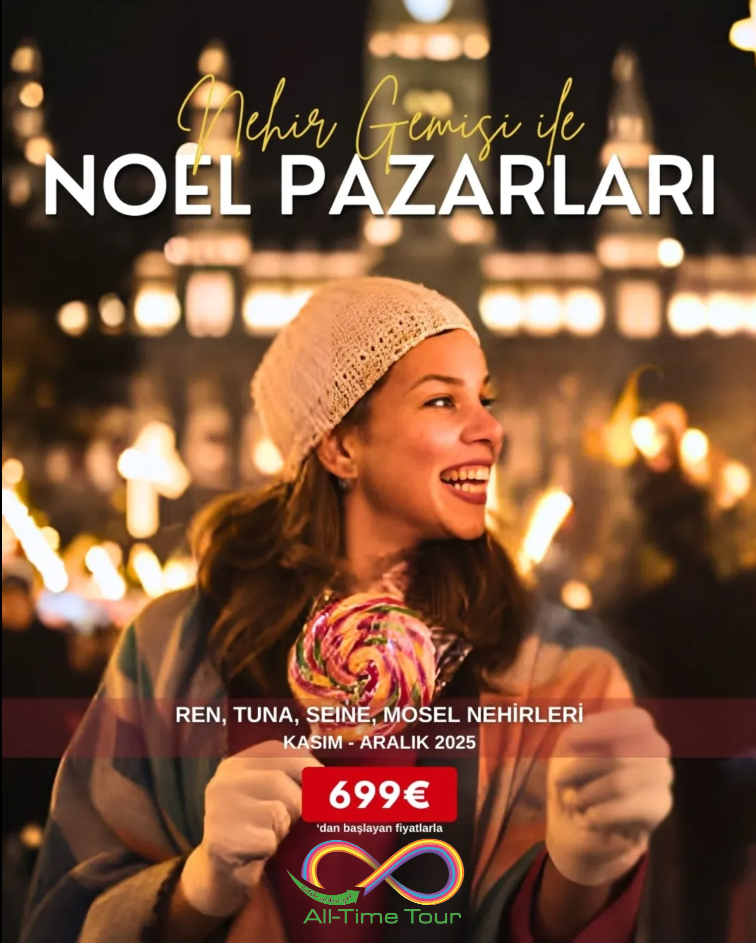 Nehir Gemisi ile NOEL PAZARLARI | All-Time Tour 2026 cruise